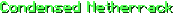 Condensed Netherrack