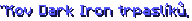 "Kov Dark Iron trpaslíků,