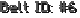 Belt ID: #6