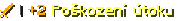 warrior | +2 Poškození útoku
