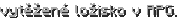 vytěžené ložisko v RPG.