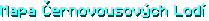 Mapa Černovousových Lodí